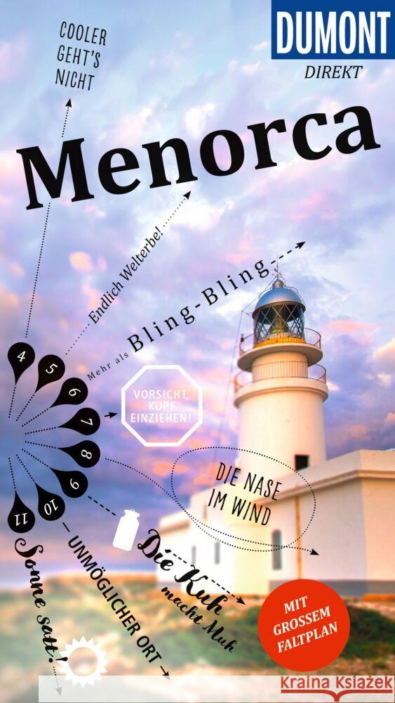 DUMONT direkt Reiseführer Menorca Martiny, Jonas 9783616001159 DUMONT Reise ein Imprint von MAIRDUMONT
