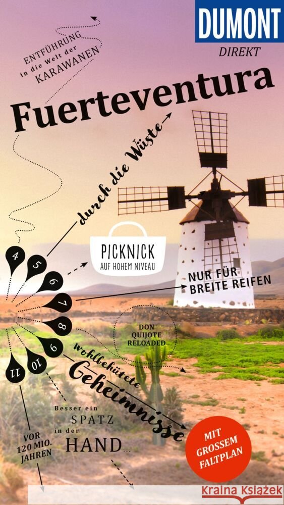 DUMONT direkt Reiseführer Fuerteventura Lipps, Susanne 9783616001210 DUMONT Reise ein Imprint von MAIRDUMONT