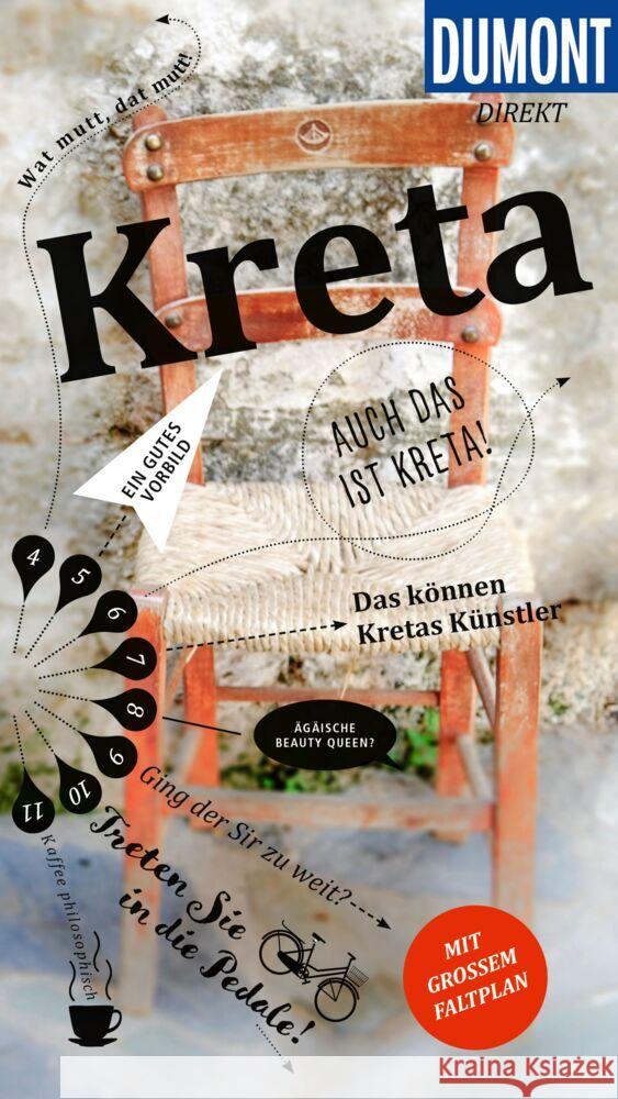DUMONT direkt Reiseführer Kreta Bötig, Klaus, Verigou, Klio 9783616001364