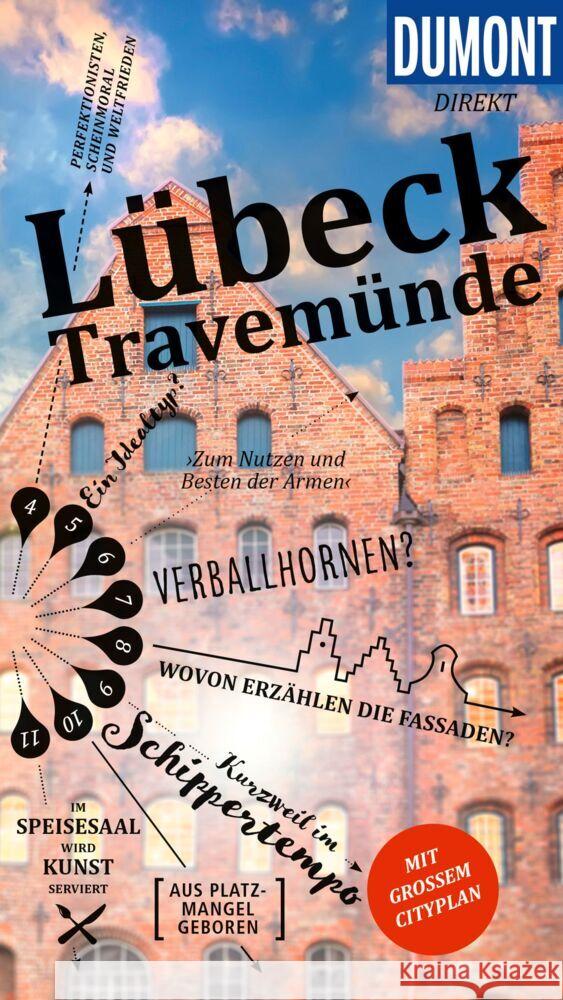 DUMONT direkt Reiseführer Lübeck Travemünde Adams, Nicoletta 9783616001401
