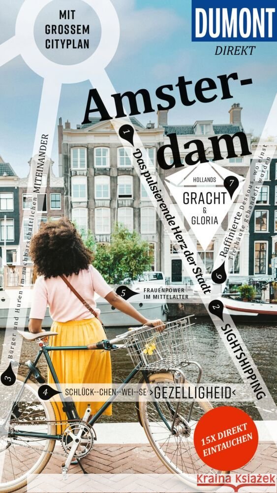 DUMONT direkt Reiseführer Amsterdam Völler, Susanne 9783616001463 DUMONT Reise ein Imprint von MAIRDUMONT