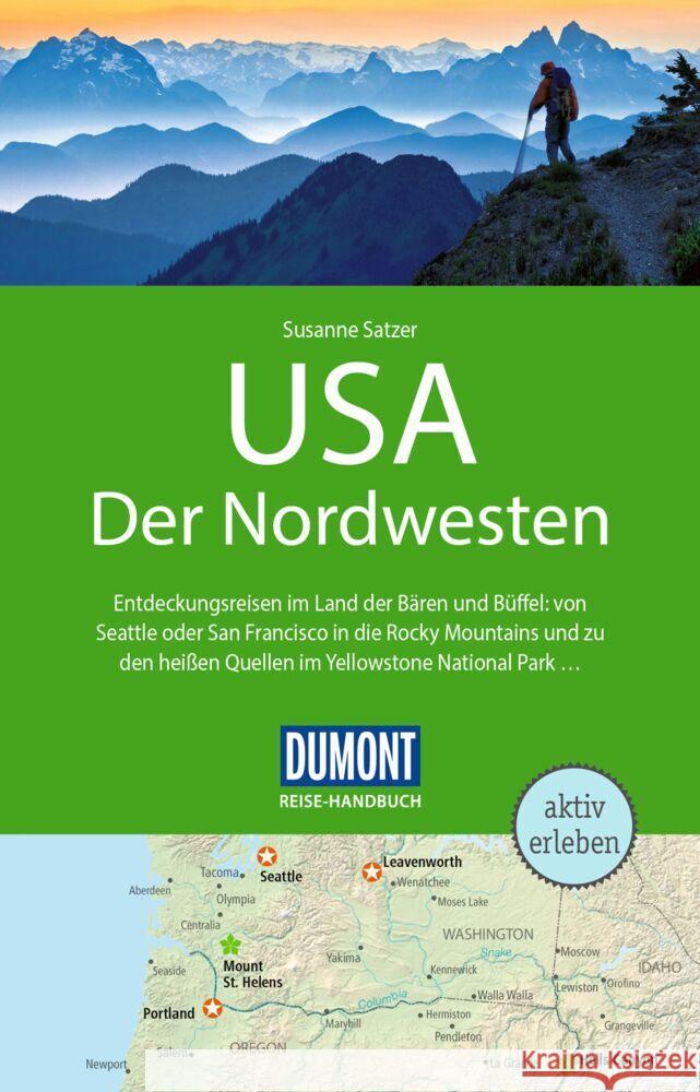 DuMont Reise-Handbuch Reiseführer USA, Der Nordwesten Satzer, Susanne 9783616016153 DuMont Reiseverlag