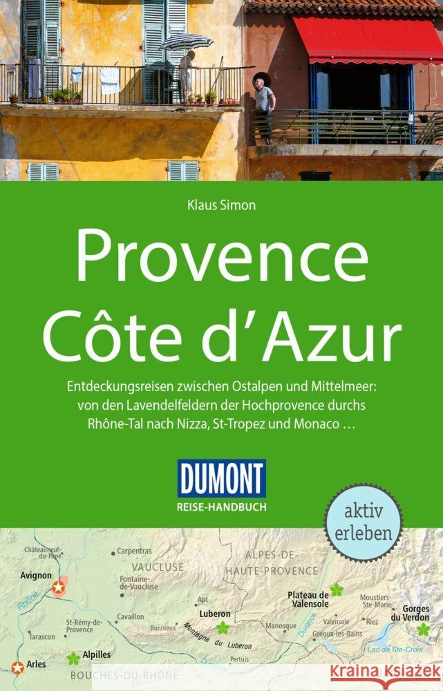 DuMont Reise-Handbuch Reiseführer Provence, Côte d'Azur Simon, Klaus 9783616016306 DuMont Reiseverlag