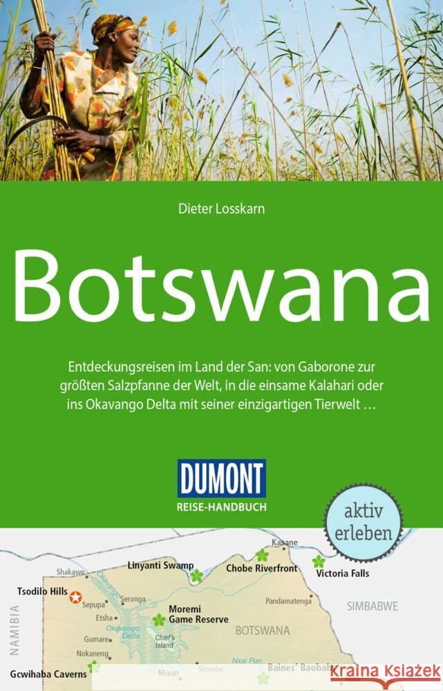 DuMont Reise-Handbuch Reiseführer Botswana Losskarn, Dieter 9783616016450 DuMont Reiseverlag