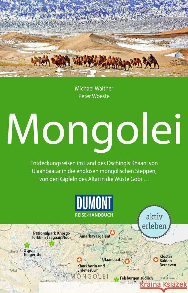 DuMont Reise-Handbuch Reiseführer Mongolei Woeste, Peter, Walther, Michael 9783616016511