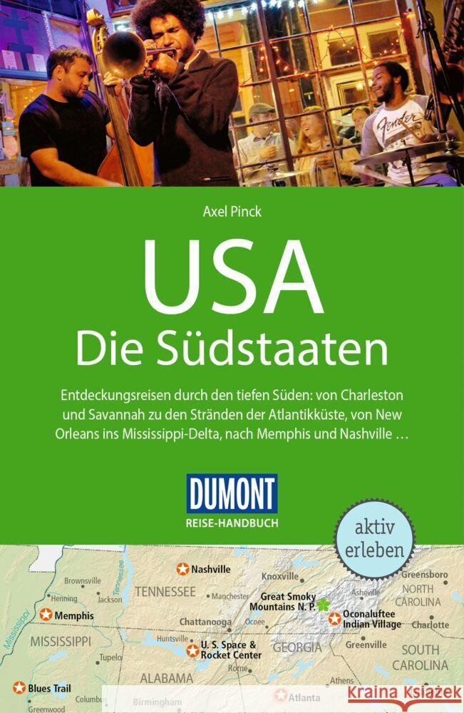 DUMONT Reise-Handbuch Reiseführer USA, Die Südstaaten Pinck, Axel 9783616016733