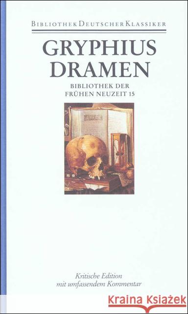 Dramen Gryphius, Andreas Mannack, Eberhard  9783618664505 Deutscher Klassiker Verlag