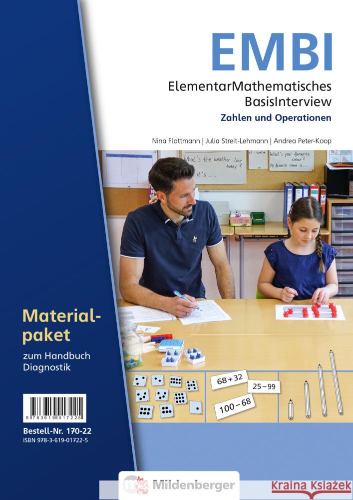 ElementarMathematisches BasisInterview (EMBI) · Zahlen und Operationen · Materialpaket - Neubearbeitung Streit-Lehmann, Julia, Flottmann, Nina, Peter-Koop, Andrea 9783619017225