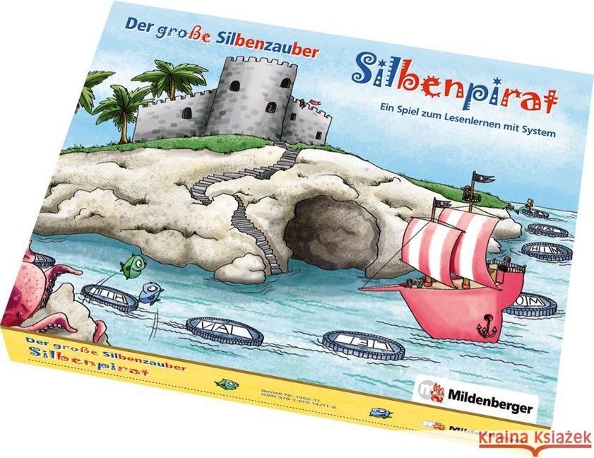 Der große Silbenzauber - Silbenpirat (Spiel) : Ein Spiel zum Lesenlernen mit System Becke, Tanja von der; Bredel, Ursula; Cramm, Inka von 9783619142118 Mildenberger