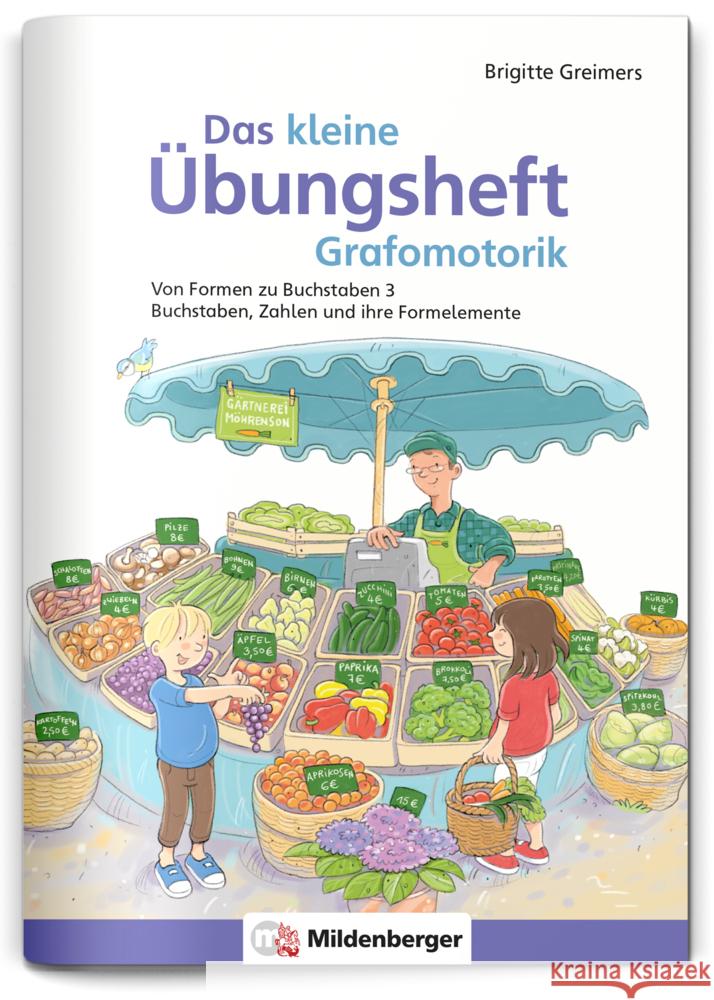 Das kleine Übungsheft Grafomotorik, Heft 3 Greimers, Brigitte 9783619142569