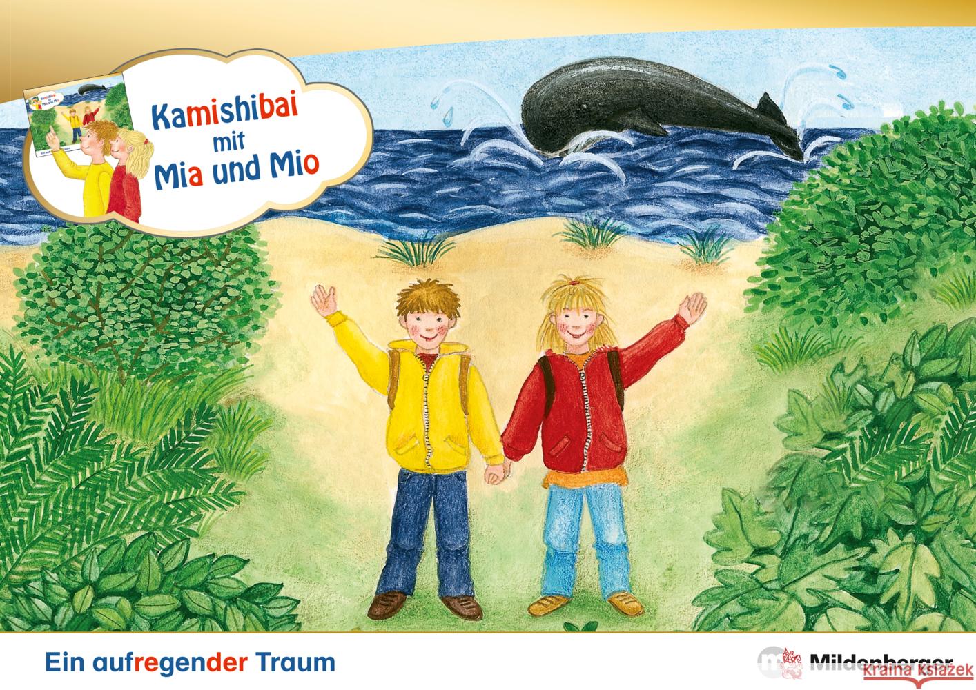 Kamishibai mit Mia und Mio: Ein aufregender Traum - Set Erdmann, Bettina 9783619143122