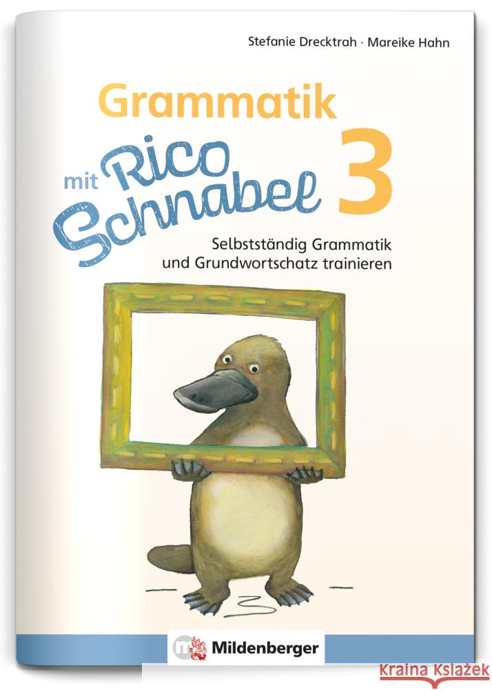Grammatik mit Rico Schnabel, Klasse 3 Drecktrah, Stefanie, Hahn, Mareike 9783619320417 Mildenberger