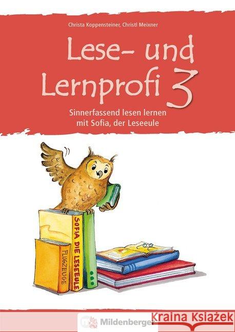 Schülerarbeitsheft : Sinnerfassendes lesen lernen mit Sofia, der Leseeule Koppensteiner, Christa Meixner, Christl  9783619346202