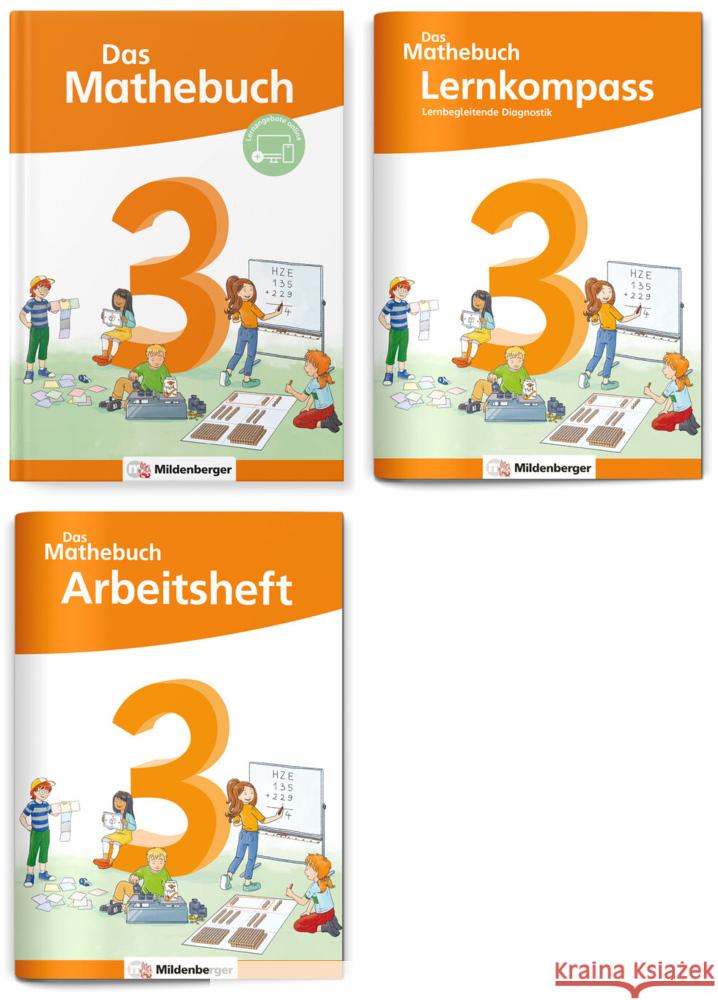 Das Mathebuch 3 Neubearbeitung - Sparpaket, 3 Teile Finke, Anja, Höfling, Cathrin, Hufschmidt, Ulrike 9783619357451 Mildenberger