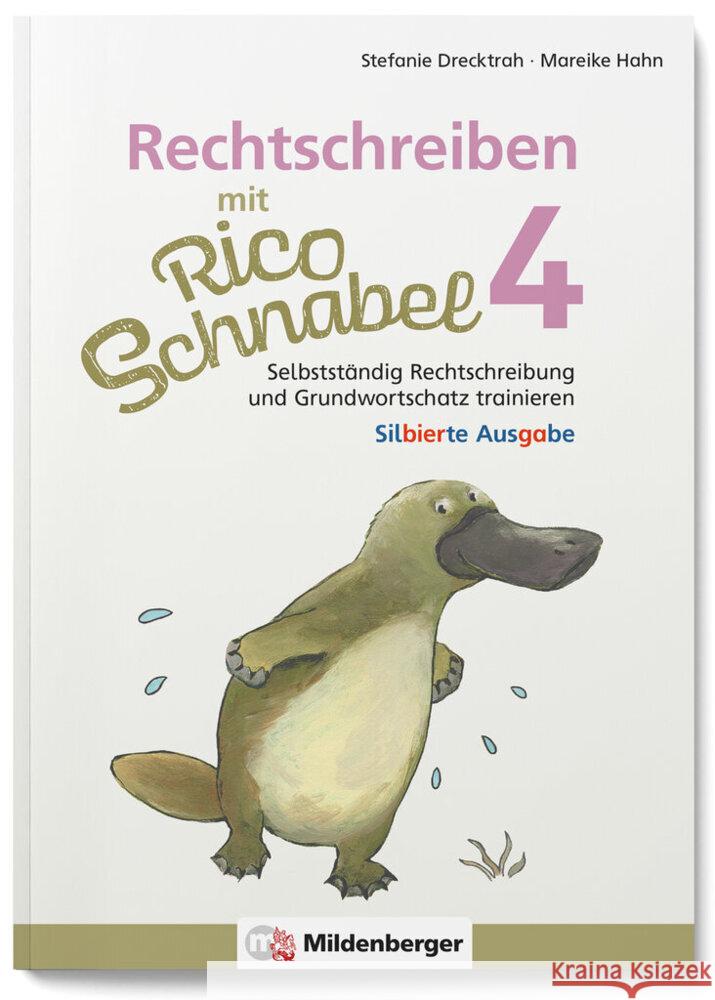 Rechtschreiben mit Rico Schnabel, Klasse 4 - silbierte Ausgabe Drecktrah, Stefanie, Hahn, Mareike 9783619420438