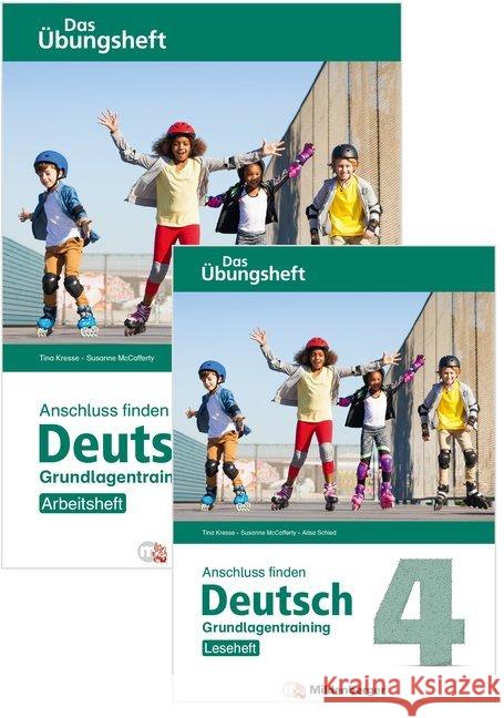 Anschluss finden Deutsch - Das Übungsheft / Grundlagentraining Klasse 4 - Leseheft und Arbeitsheft Kresse, Tina, McCafferty, Susanne, Schied, Alisa 9783619441570