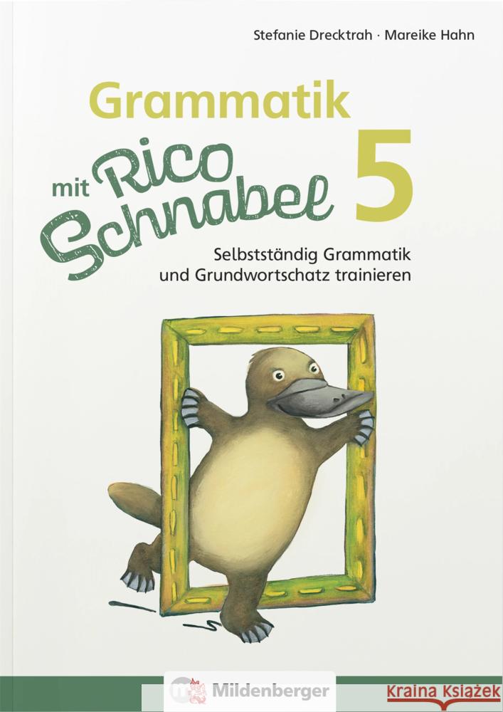 Grammatik mit Rico Schnabel, Klasse 5 Drecktrah, Stefanie, Hahn, Mareike 9783619520411