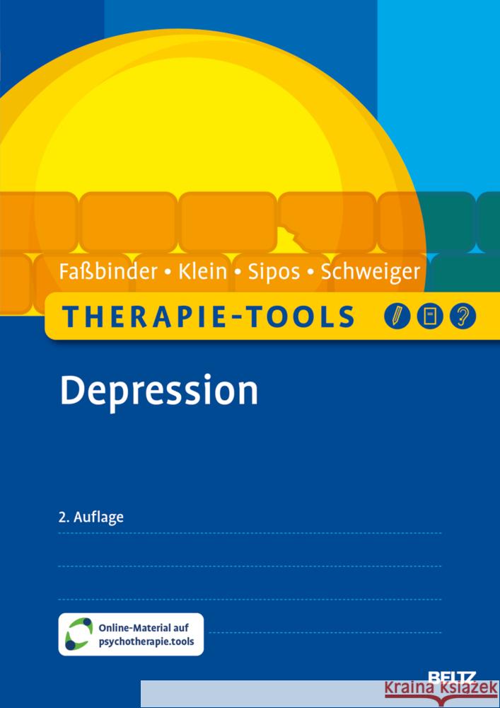 Therapie-Tools Depression Faßbinder, Eva, Klein, Jan Philipp, Sipos, Valerija 9783621288231