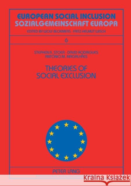 Theories of Social Exclusion- Teorias de Exclusão Social: Teorias de Exclusao Social Bloemers, Wolf 9783631509234