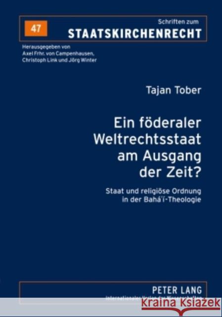 Bekenntnis, Bekenntnisstand Und Bekenntnisbindung Im Evangelischen Kirchenrecht Winter, Jörg 9783631590638 Lang, Peter, Gmbh, Internationaler Verlag Der