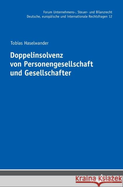 Doppelinsolvenz Von Personengesellschaft Und Gesellschafter Fehrenbacher, Oliver 9783631794180