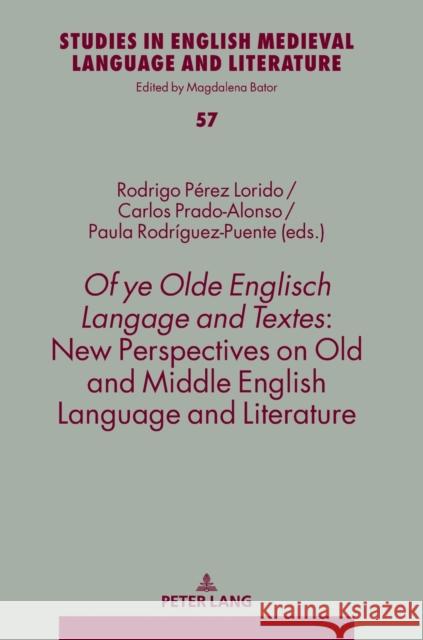 Of Ye Olde Englisch Langage and Textes: New Perspectives on Old and Middle English Language and Literature Bator, Magdalena 9783631817957