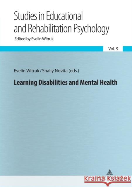 Learning Disabilities and Mental Health Shally Novita Evelin Witruk  9783631859209 Peter Lang AG