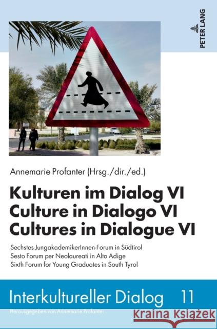 Kulturen Im Dialog VI - Culture in Dialogo VI - Cultures in Dialogue VI: Sechstes Jungakademikerinnen-Forum in Suedtirol - Sesto Forum Per Neolaureati Profanter, Annemarie 9783631867266