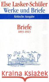 Briefe 1893-1913 : Bearb. v. Ulrike Marquardt Lasker-Schüler, Else 9783633541867