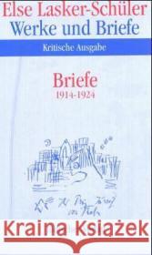 Briefe 1914-1924  9783633541881 Jüdischer Verlag im Suhrkamp Verlag