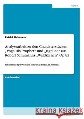Analysearbeit zu den Charakterstücken 