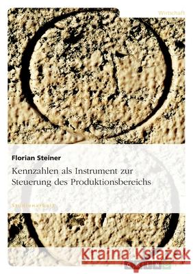Kennzahlen als Instrument zur Steuerung des Produktionsbereichs Florian Steiner 9783638818117 Grin Verlag