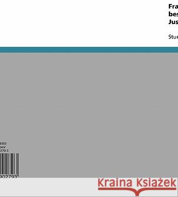 Frauenstudium in Deutschland mit besonderem Bezug zur Justus-Liebig-Universität Gießen Jasmine Immerheiser 9783638902793