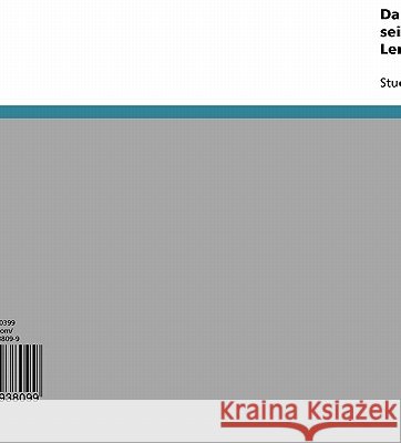 Das interaktionistische Paradigma und sein Bezug zur Lernbehindertenpädagogik Veronika Bernau 9783638938099 Grin Verlag