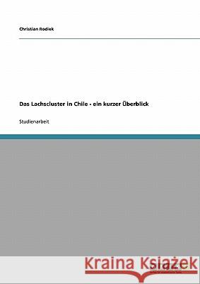 Das Lachscluster in Chile - ein kurzer Überblick Christian Rodiek 9783638938730 Grin Verlag