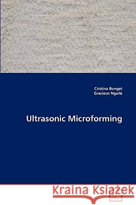 Ultrasonic Microforming Cristina Bunget Gracious Ngaile 9783639000559 VDM Verlag