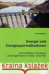 Energie und Energiesparmaßnahmen : Fachinhaltliche Grundlagen und Möglichkeiten im WZG-Unterricht Kalbfleisch, Lilia 9783639022186