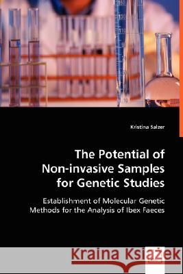 The Potential of Non-invasive Samples for Genetic Studies Salzer, Kristina 9783639026597