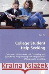 College Student Help Seeking Sara Fier 9783639044386