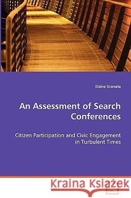 An Assessment of Search Conferences Elaine Granata 9783639047202 VDM VERLAG DR. MULLER AKTIENGESELLSCHAFT & CO