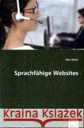 Sprachfähige Websites Ulmer, Kim 9783639053685 VDM Verlag Dr. Müller