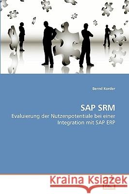 SAP Srm Bernd Korder 9783639062663