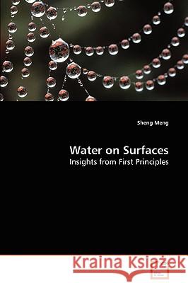 Water on Surfaces Sheng Meng 9783639082883 VDM Verlag