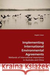 Implementing International Environmental Agreements : Wetlands of International Importance in Australia and China Cassar, Angela 9783639128406