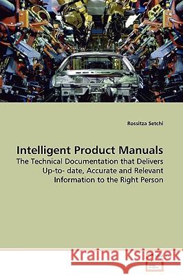 Intelligent Product Manuals Rossitza Setchi 9783639131444 VDM Verlag