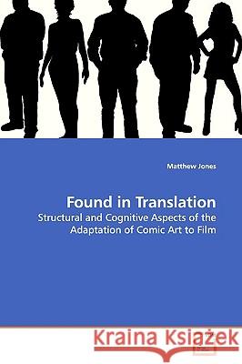 Found in Translation Matthew Jones 9783639139655 VDM Verlag