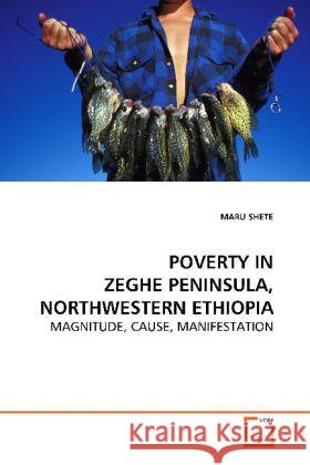 POVERTY IN ZEGHE PENINSULA, NORTHWESTERN ETHIOPIA : MAGNITUDE, CAUSE, MANIFESTATION Shete, Maru 9783639165708