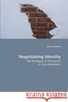 Negotiating Identity Armin Siedlecki 9783639168563