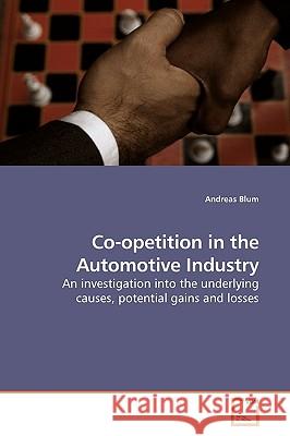 Co-opetition in the Automotive Industry Blum, Andreas 9783639170795