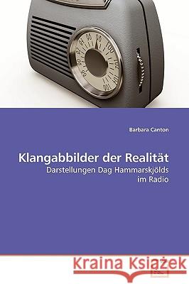 Klangabbilder der Realität Canton, Barbara 9783639189131 VDM Verlag